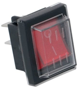 Выключатель красный для тестомешалки (5031106)