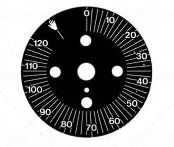 Диск со шкалой деление 120 минут (110381)