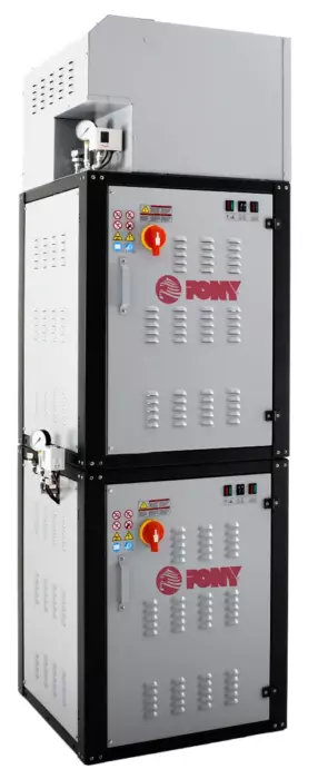 Парогенератор Pony серии GE-65 GOLIATH COMBI 18+18 кВт + реле, 2 насоса (опц. 1,2)