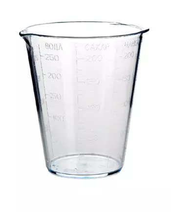 Berossi Мерный стакан ИК 10100000 (прозрачный, 250 мл, пластик)